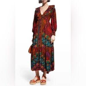 FARM Rio Multicolor Maxi Dress